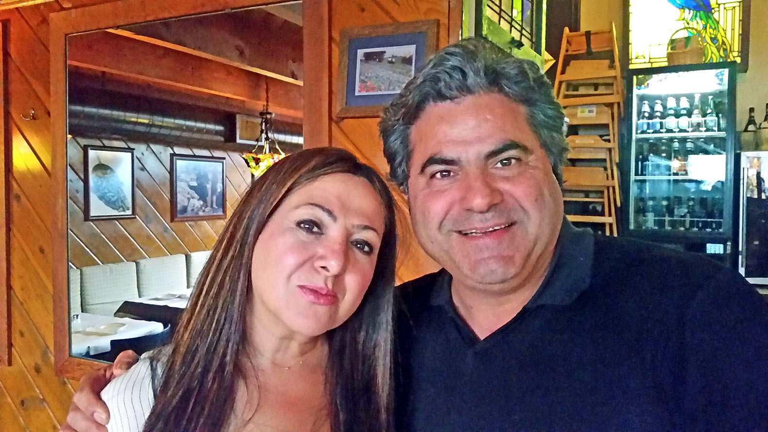 about Talayna's Italian Restaurant – owners  Mehdi and Susan Rouhani